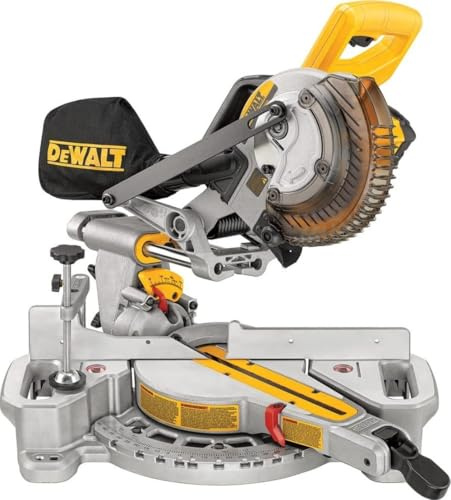 Dewalt 20 V MAX* 7-1/4 Zoll Gehrungssäge, schnurlos (DCS361M1)
