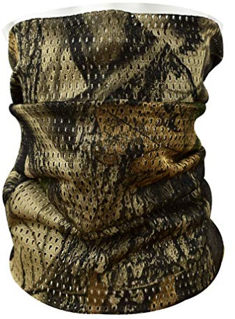 QMFIVE Écharpe tactique camouflage, hommes et femmes unisexe multi-usages bandeau militaire style tête wrap face mesh pour Airsoft, combat, chasse, alpinisme Activité de plein air