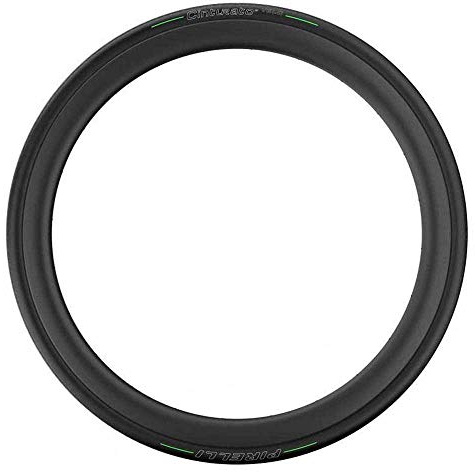 Pirelli Unisex – Adulto CINTURATO velo Tubeless Ready pneumatici da corsa, Nero/Verde, 24-622