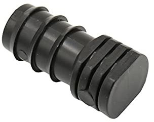 TRENTSNOOK Conector de tubo de manguera de jardín de 25 mm Conector de extremo de enchufe de manguera 3/4 Tapón de riego Sello de agua DN20 Accesorios de enchufe cerrado 3 enchufes de goteo de riego
