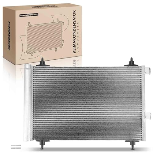 Frankberg Kondensator Klimaanlage 9638574080 | Kompatibel mit 307 3A/C, 307 Break 3E, 307 CC 3B, 307 SW 3H, 307 SW Kasten/Kombi 3E 3H