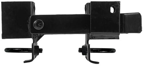 Schwarzes Kettenglied für Wohngebäude, starker Arm, Doppeltorriegel – Kettenglied, Doppeltorriegel für 3,5 cm Torrahmen