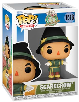 Funko POP! Movies: Trollkarlen från Oz - Fågelskrämman - Vinylfigur för samlare - Presentidé - Officiell Merchandise - Leksaker för barn och vuxna - Filmfans - Modellfigur för samlare och utställning
