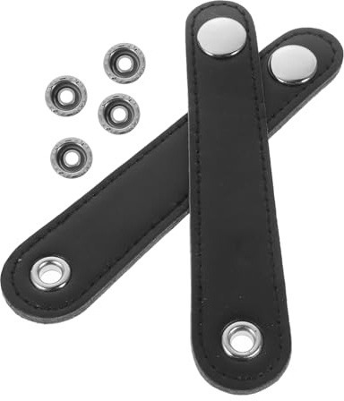 Supvox 2 Sets Universal-akkordeon-balgriemen Doppellagiger Ledergürtel Für Akkordeon-zubehör Einfach Anzubringen Und Abzunehmen Robust Und Langlebig