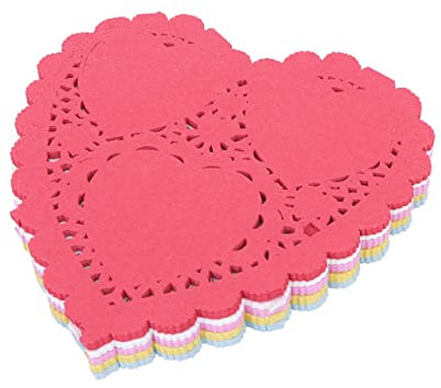 TOPBATHY 100stücke Kuchenbretter-tablett Herzförmige Tortenunterlage Dessert-kuchenplatte Aus Hochwertigem Papier Kuchen-servierplatte Für Geburtstage Und Hochzeiten Wiederverwendbar
