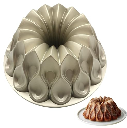 Crown Aluminum Cake Tin with Double Non-Stick Coating