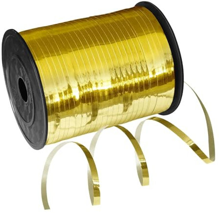 500 Yards Luftballons Schnur Schleifenband, Ringelband Deko, Geschenkband, Dekorations-Kräuselband, Bandhandwerk, für Kunst- und Handwerksdekoration, Geschenkverpackung