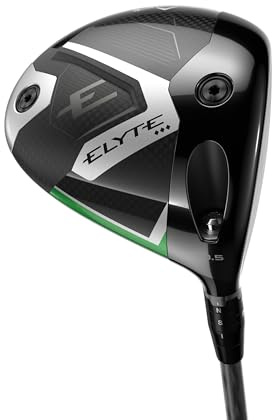 Callaway ELYTE Triple Diamond Driver Elite Driver, Derecho de Hombre, Tensei 1K Grafito Negro, importación Directa de Estados Unidos, Modelo 2025, Club de Golf Callaway, 9 Grados, Tensei_1K_BLACK65/S