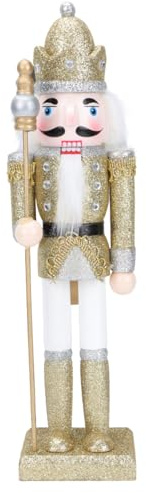 TOPBATHY 1Pc Nutcracker Soldier Doll Traditional Christmas Decoration for Holiday & Festive Ornament for Home Decor Classic Xmas Nutcracker Design