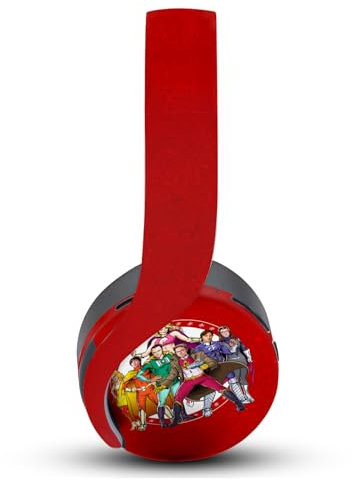 Head Case Designs Offizielle The Big Bang Theory Gruppe Grafiken Vinyl Haut Aufkleber Abziehbild Abdeckung kompatibel mit Sony PlayStation PS Pulse 3D Headset