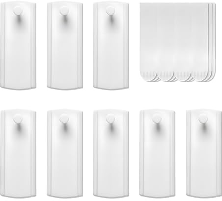 LUHOCIY 10 piezas Colgar Cuadros Sin Agujeros, Cuelga Cuadros Sin Clavos, para Colgar Cuadros Sin Clavos, para Colgar Fotos, Marcos de Cuadros y Otras Decoraciones, Sin Necesidad de Perforar Agujeros