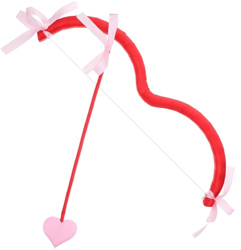 SOIMISS Ensemble Flèches et Arc de Cupidon en Mousse Léger, Accessoires de Costume Fête et Cosplay pour Garçon et Filles, Décoration Photo Saint-Valentin, Jeu Ludique pour Anniversaires