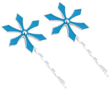 Inoue Orihime Haarnadel, Kopfbedeckung, sechseckig, Schnee-Haarspangen, Anime, Cosplay, Kostüm, Haarschmuck für Damen und Mädchen, Inoue Orihime Cosplay Kopfbedeckung