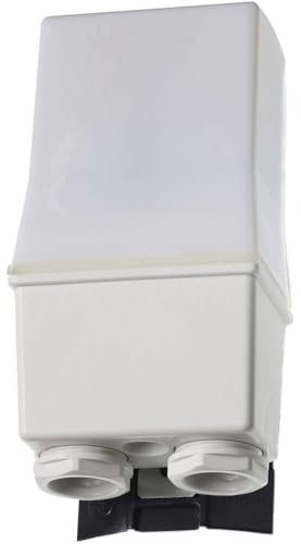 Finder 1 interruptor crepuscular 1 unidad 10.41.8.230.0000 Voltaje de funcionamiento: 230 V/CA, sensibilidad de luz: 1-80 lx 1 cierrador