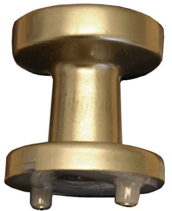 Alpertec 40110090K1 Aluminium Door Knob Fixed on Rosette Aluminium F2 Anodised Handle Set Door Handle Door Fittings