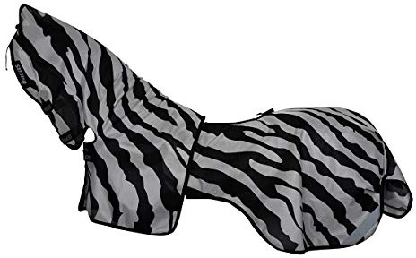 Bucas Buzz off Riding Zebra ausreit Fliegendecke mit Zebra Muster 155