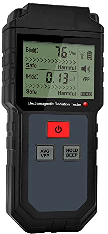 EMF Messgerät Strahlungsdetektor, EMF Meter Elektromagnetische Strahlung Detektor, Elektromagnetische Felder Strahlungsdetektor Strahlungsmelder Für Heim EMF Inspektionen