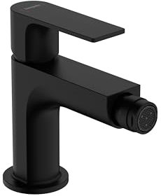 hansgrohe 72211671 Rebris E Einloch, mattschwarz, 1,5 GPM Bidet-Wasserhahn