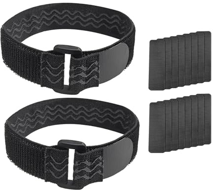 JTMKYO 2 High Boot Straps With Non-slip Silicone, Perfect For High Boots, Reusable Non-slip Elastic Straps, High Boot Straps, And Comes With 16 Pieces Of Tape Stickers