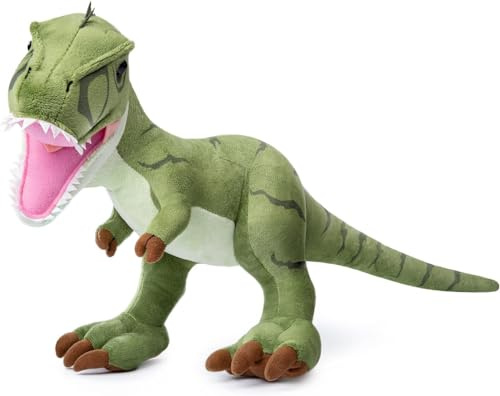 Tiny Heart Dinosauro Tirannosauro Peluche Realistica Animale Adorabile - Morbidi Regali Carini per Bambini Ragazzi e Ragazze Giocattoli Verde 19