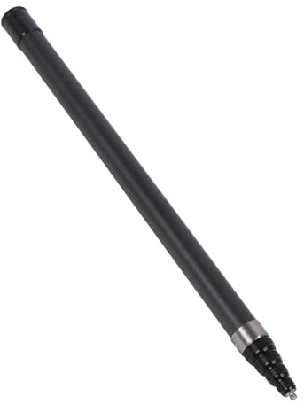 Perche à Selfie de 45 à 300 Cm, Tige Super Longue étendue en Fibre de Carbone à 9 Sections pour Caméra d'action Professionnelle, Trépied pour Caméra de Mouvement