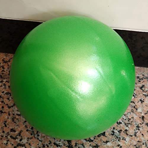 Yoga Ball 20-25 cm Yoga Ball verdicken Yoga Ball Pilates Übung Training Scrub Yoga Ball wasserdichte Sicherheit Sport Gym Yoga Ausrüstung Yoga-Ball(Green)