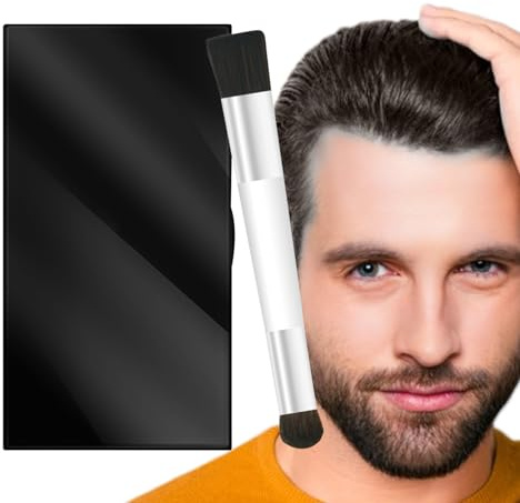 Polvo de raíz del pelo, 6,5 g, cobertura de color para raíces visibles, relleno multifuncional del cabelludo contra las zonas claras y cobertura de canas con efecto de volumen instantáneo