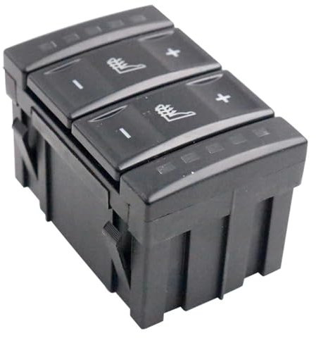 Interruptor de Ajuste del Asiento eléctrico para Ford Mondeo MK3 S-MAX, Interruptor de calefacción del Asiento eléctrico 6M2T-19K314-AC/6M2T19K314AC