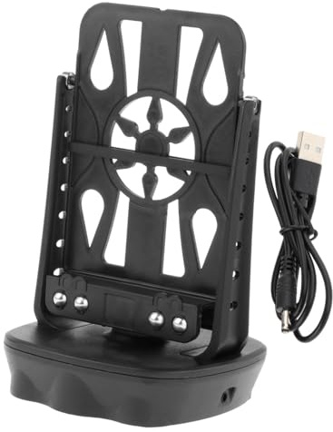 FashionCha Caja Giratoria para Relojes Enrollador Mecánico Soporte Y Estuche Protector con Ocho Cuentas de Contrapeso para Estabilidad Adecuado para Regalos, Normal Plug in Use, universal