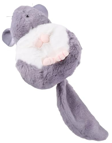 Gatuida Plüsch Hamster Kuscheltier Chinchilla Kissen Weiches Stofftier Sofa Dekoration Erwachsene