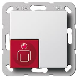 Gira 290003 Ruftaster System 55, reinweiß