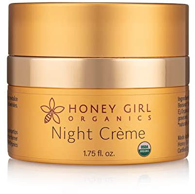 Honey Girl Organics Night Creme, 1.75 Fluid Ounce