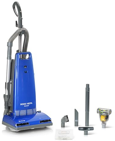 Prolux 9000 Upright Bagged Vacuum Cleaner, Sealed Filtration with Onboard Tools, Best Vacuum for Pet Hair, Carpet, and Hardwood Floors