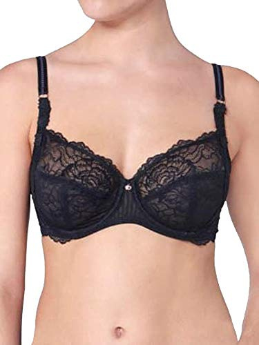 Triumph Damen Peony Florale W Bra, Schwarz, 95D