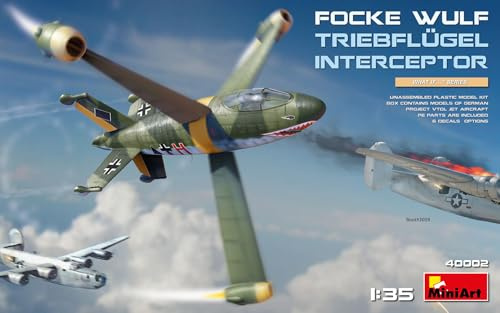 Mini Art 550040002 Focke-Wulf - Set da costruzione in plastica, colore: Grigio