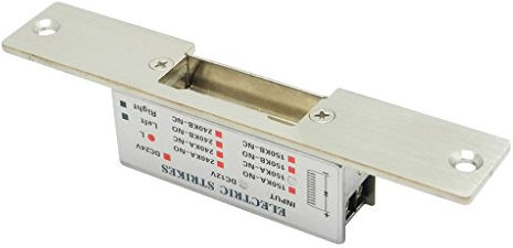 Tubayia - Apriporta elettrico NO/NC, 12 V, per porta in legno, porta in metallo, porta in PVC, ecc. (#NC,5)