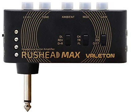 Valeton Rushead Max USB ricaricabile portatile tascabile chitarra amplificatore per cuffie Carry-on camera da letto plug-in multi-effetti