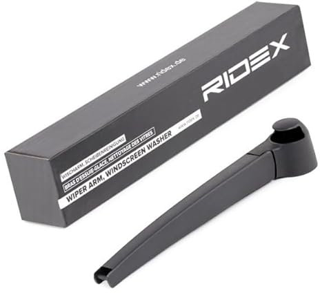 RIDEX 301W0003 Brazo del limpiaparabrisas lavado de parabrisas Cristal Trasero vehículo Brazo de Limpiaparabrisas Brazo de Limpiaparabrisas compatible con VW Polo V Hatchback 6R1, 6C1, SEAT Altea 5P1