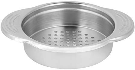 Setacci e Scolapasta, Colino in Acciaio Inox, Acciaio Inossidabile Can Colander Strainer, Scolapasta Acciaio Inox, per Drenante Pasta Pulizia Cibo Frutta Silver