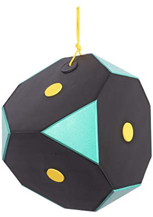 Yate Würfel Polimix Zielscheibe für Bogenschießen Schwarz-Grün 36x36 cm
