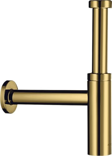hansgrohe AXOR flowstar S Designsiphon, 51305990, Farbe: Polished Gold Optic