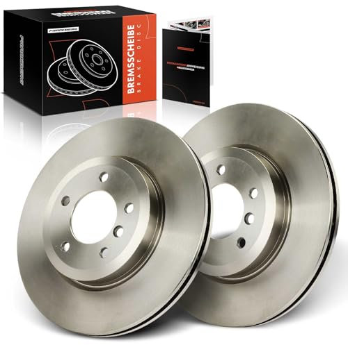 Frankberg Bremsscheibensatz inkl. 2x Bremsscheiben Vorne Belüftet Ø325mm Kompatibel mit 3er Cabriolet E46 3er Coupe E46 3er E46 3er Touring E46 Replace# 34101166071