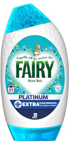 FAIRY PLATINUM NON BIO GEL 27 WASHES 891ML