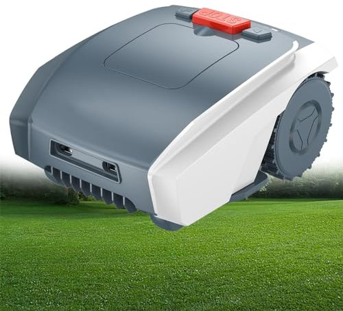 Beachtiful Robot Tondeuse à Gazon, 0,4 Acres et ± 25% (14 °) de Pente, Robot Tondeuse Automatique, Contrôle par Application et Coupe Intelligente, Parfait pour Un Entretien de la Pelouse sans Effort