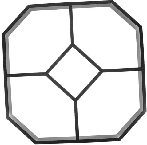 SEWOART Stampo Per Pavimentazione in Plastica Fai Da Te Per Patio Percorso Pedonale Stampo Per Pavimentazione in Cemento