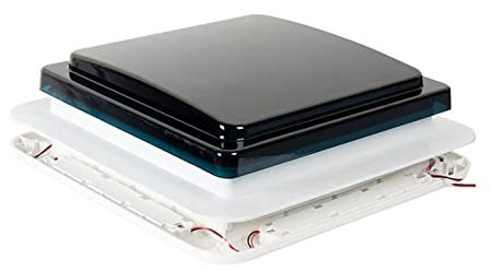 Ventola di Ventilazione per Camper, Ventilatore Da Tetto For Camper LED Camper Caravan Finestra For Auto Ventilatore Di Scarico For Bagno A Prova Di Pioggia A Prova Di Insetto E Impermeabile Per roulo