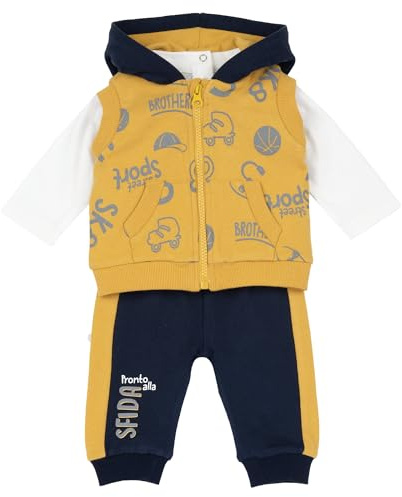 Chicco, Completo Neonato, Completo Tuta, in Morbido Cotone, Idea Regalo Nascita, Abbigliamento Bambino 0-24 Mesi, Designed in Italy