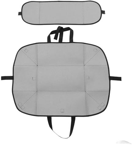 Espesa Alfombra de Planchado Hecha de Algodón, Almohadilla Protectora de Planchado, Manta Portátil para la Mesa de la Secadora, Cubierta de Planchado de Viaje Plegable, sin