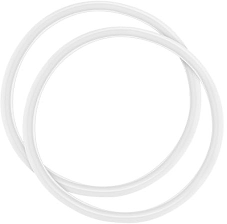 Cabilock 2Stücke Pack Dichtungsringe für Schnellkochtopf Hochtemperaturbeständige Dichtung Auslaufsicher Passend für Töpfe Ersatzteile für Sicheren
