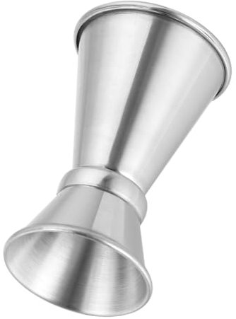 UTHCLO Jigger Doble De Acero Inoxidable Vaso Medidor De Coctel De 1 Onza Medidor De Vino Herramienta Para Bares y Restaurantes Adecuado Para Cocteles Profesionales Taza De Medición Multifuncional